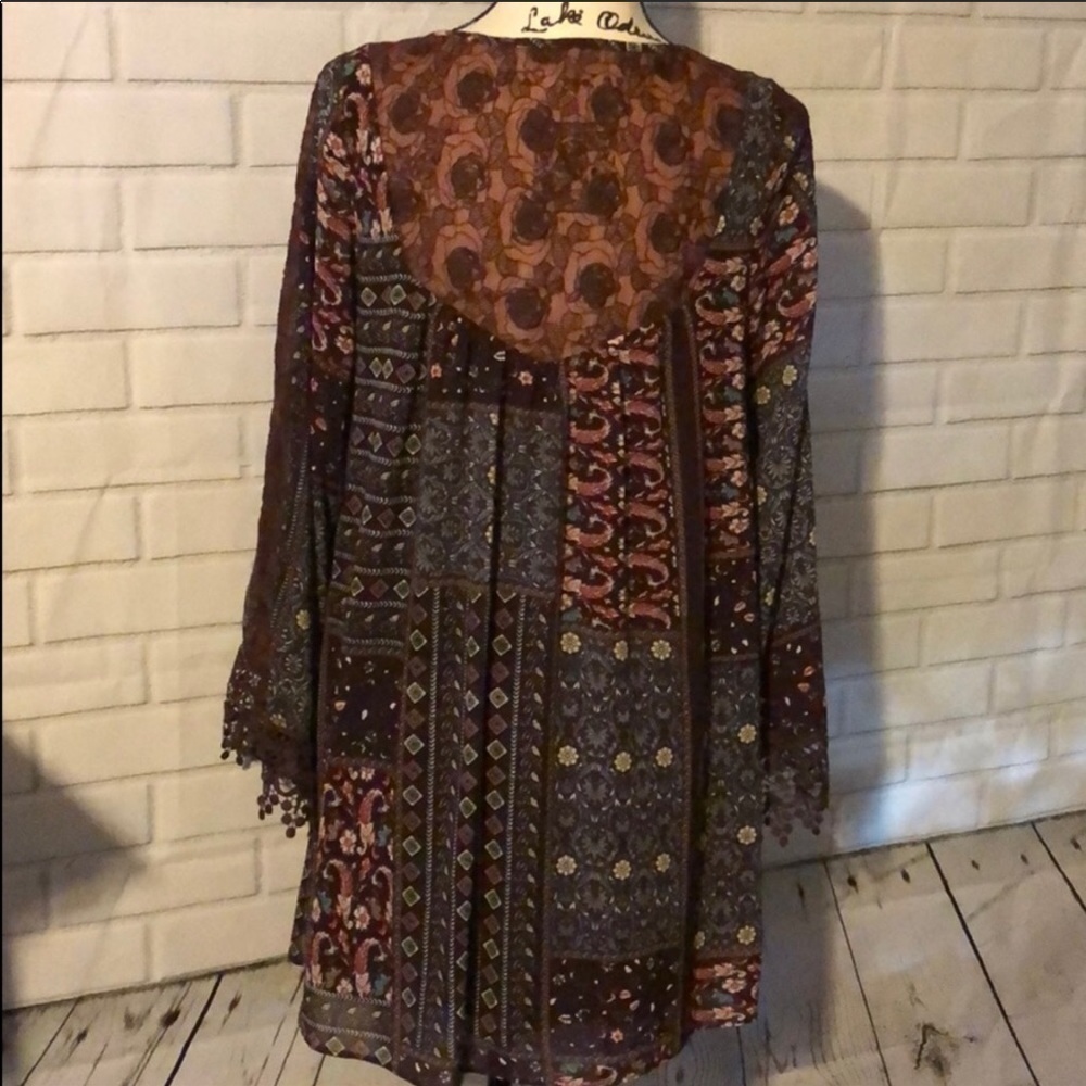 Altar’d State boho dress size small EUC - Picture 3 of 8